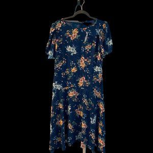 NEW Loft floral dress size 12